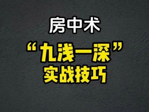 九浅一深和左三右三如何搭配开放免费使用的技巧与方法