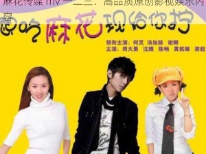 麻花传媒 mv 一二三：高品质原创影视娱乐内容