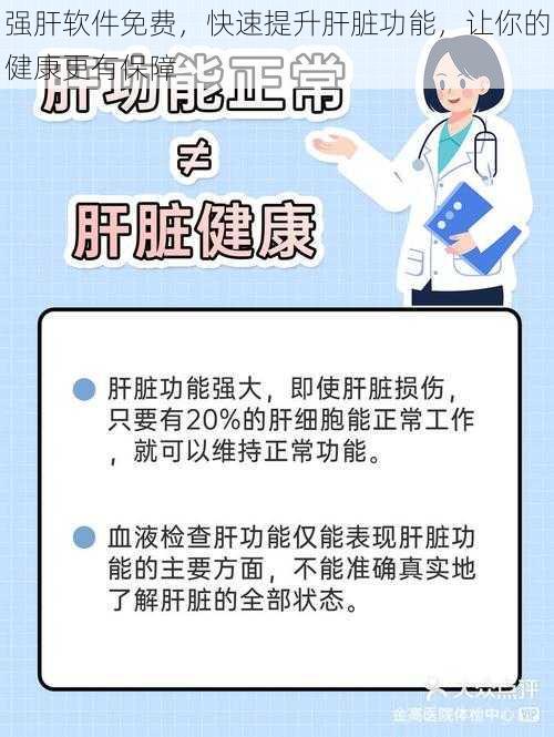 强肝软件免费，快速提升肝脏功能，让你的健康更有保障