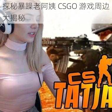 探秘暴躁老阿姨 CSGO 游戏周边大揭秘