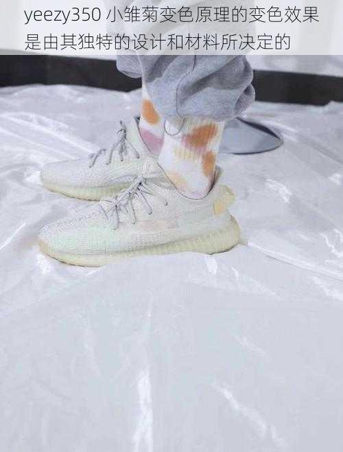 yeezy350 小雏菊变色原理的变色效果是由其独特的设计和材料所决定的