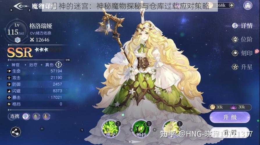 月神的迷宫：神秘魔物探秘与仓库过载应对策略