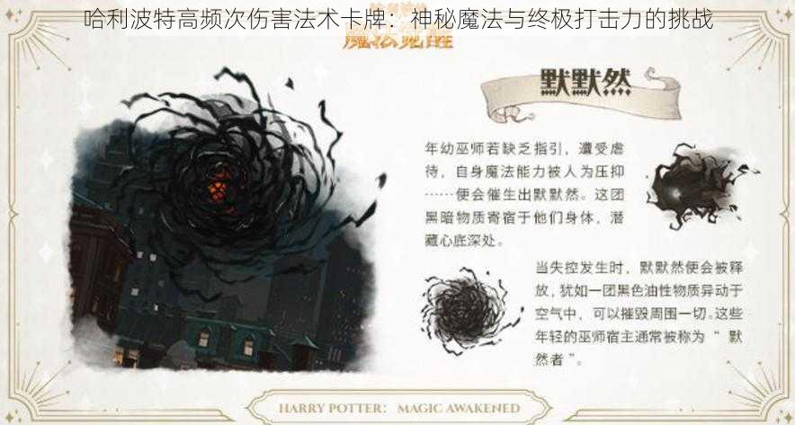 哈利波特高频次伤害法术卡牌：神秘魔法与终极打击力的挑战